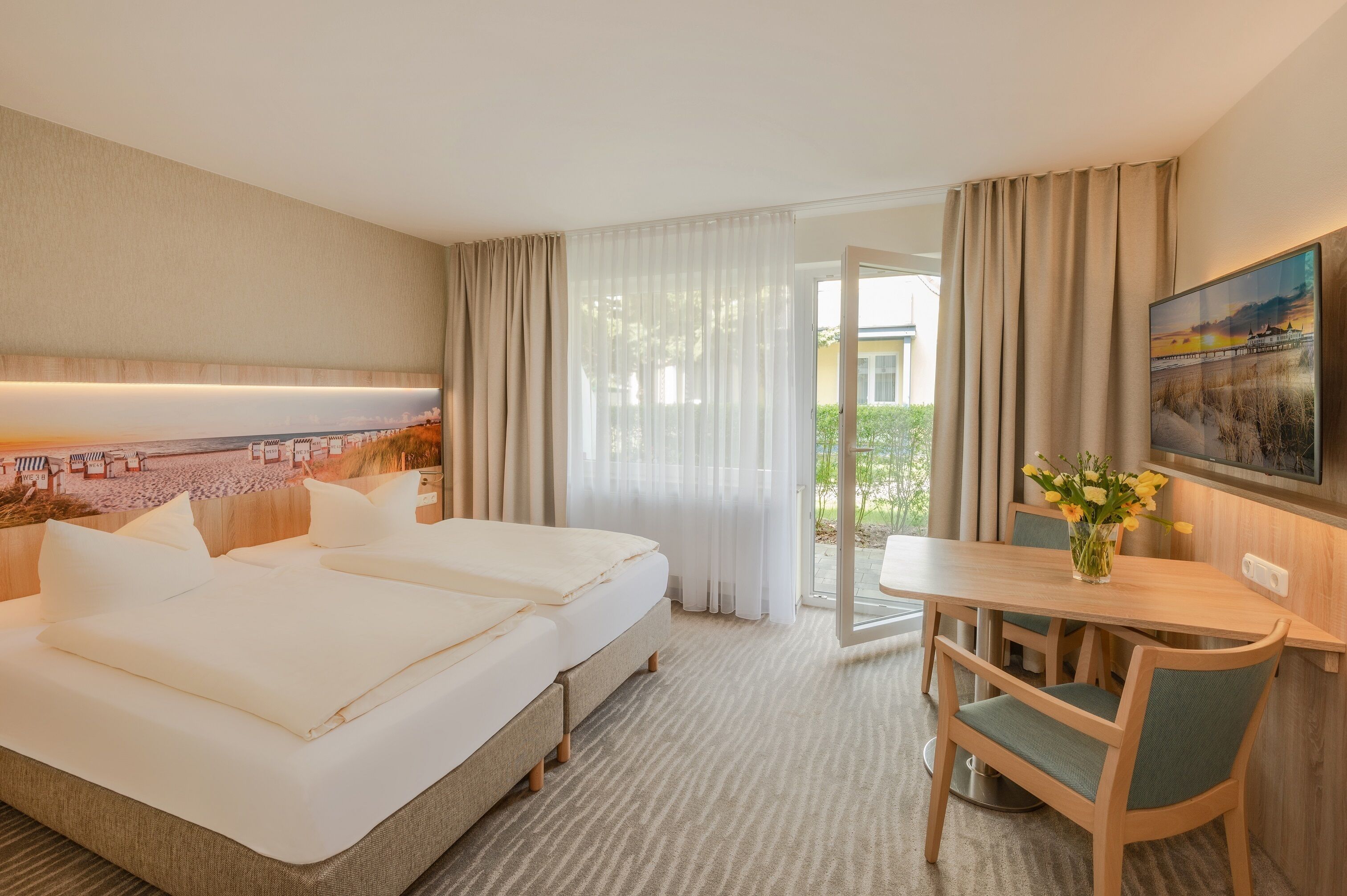 comfort double room, terrace | premium bedding, desk, free wifi