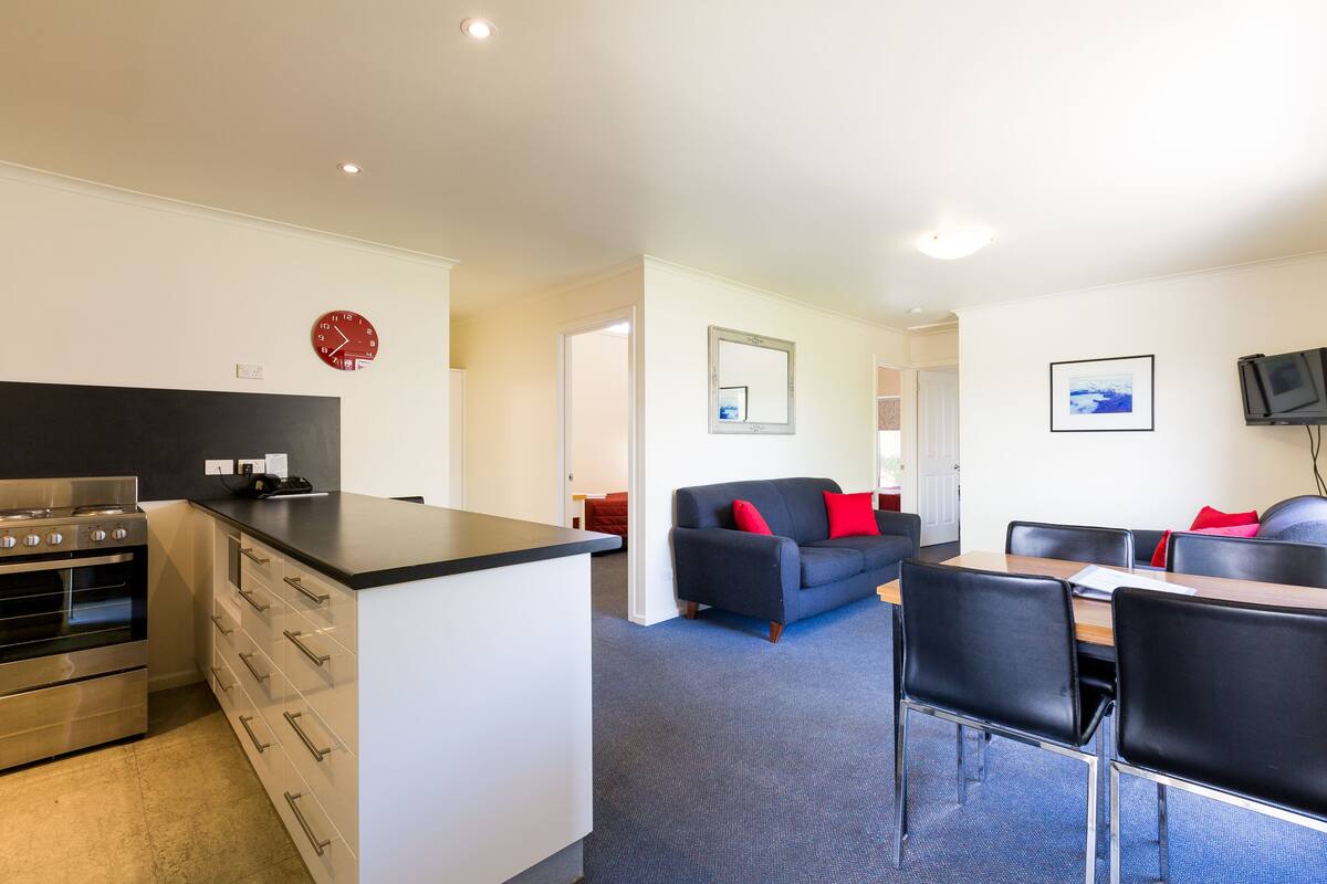 Three Bedroom Apartment | Private kitchen | Coffee/tea maker, microwave, electric kettle, toaster