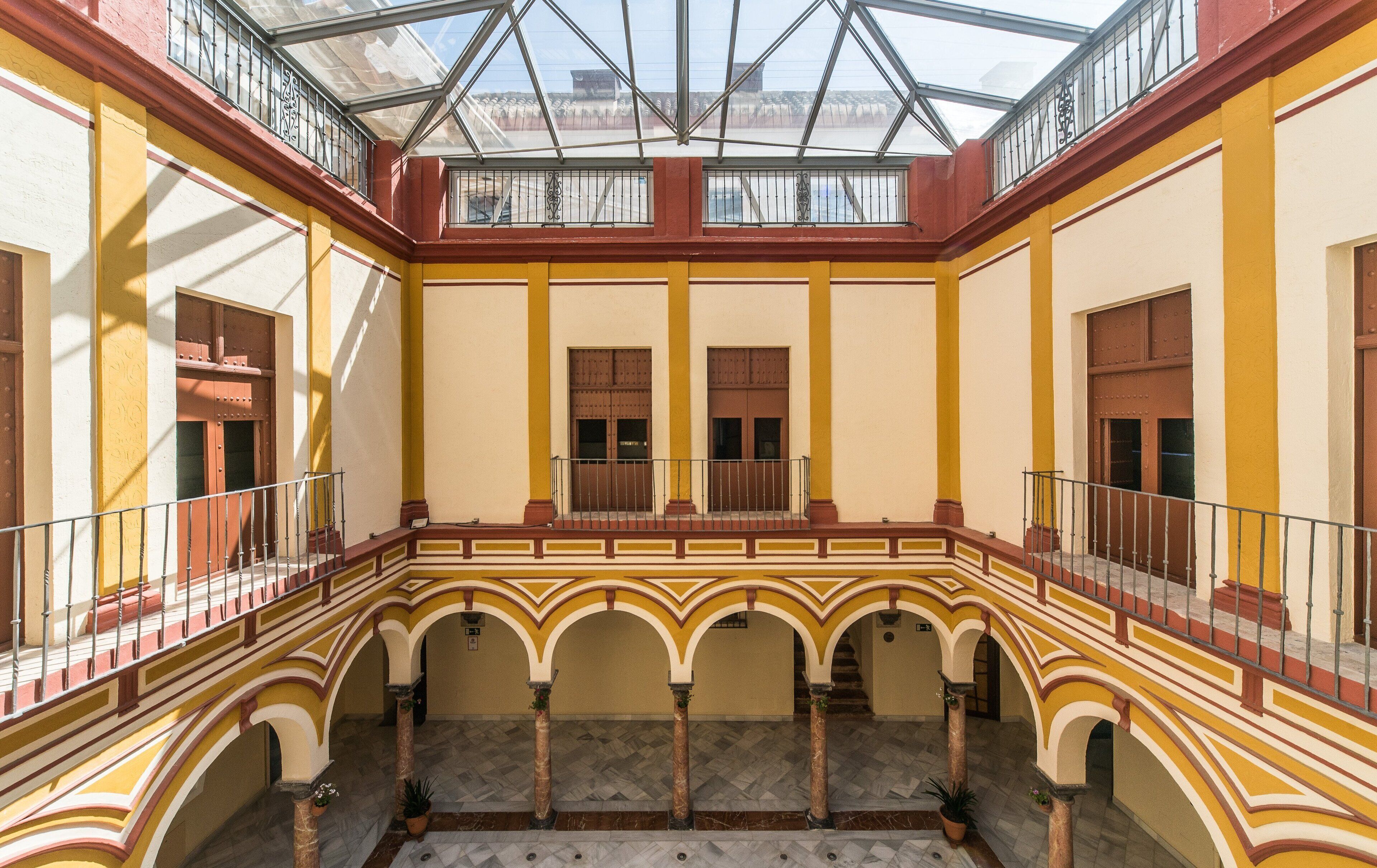 Courtyard view