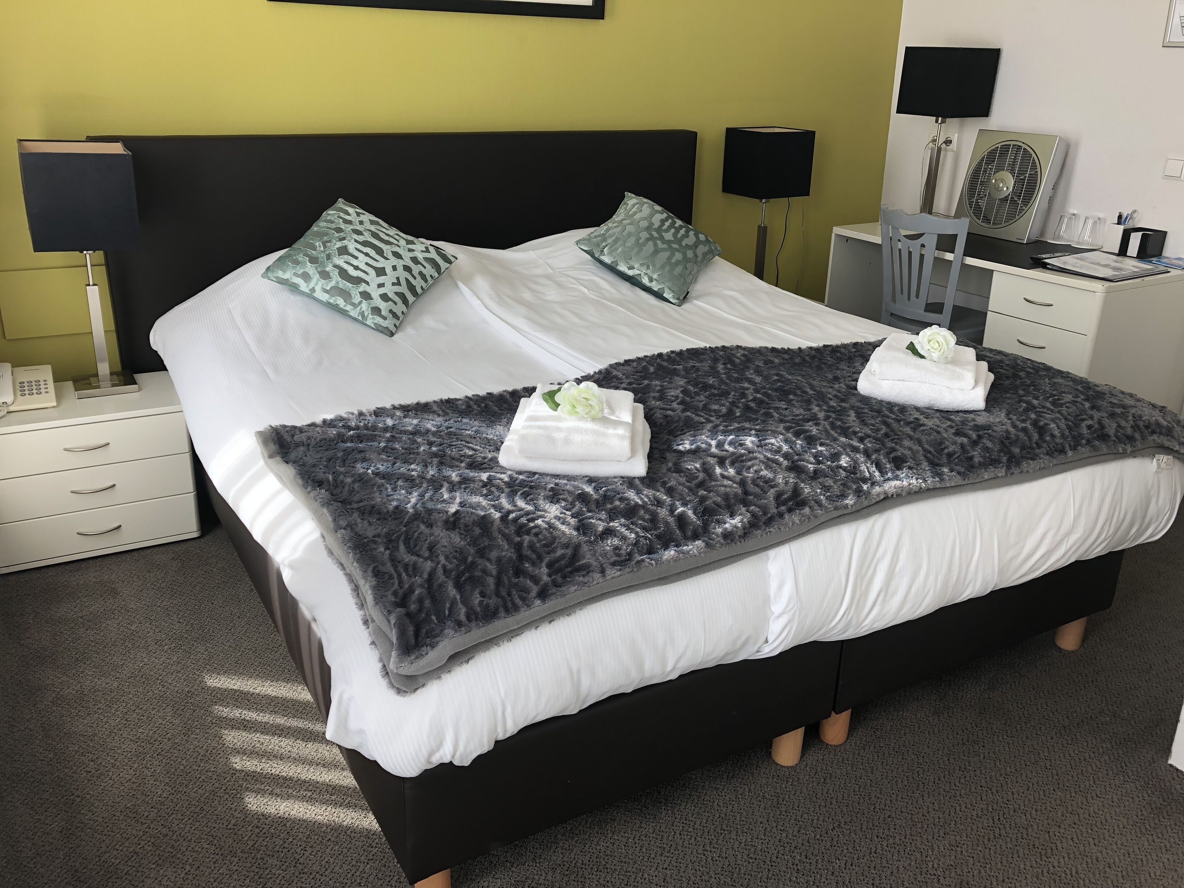 Double Room | In-room safe, desk, blackout drapes, iron/ironing board