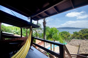 Premium bedding, minibar, free WiFi, bed sheets - Pousada Palmeiras (Bombinhas)