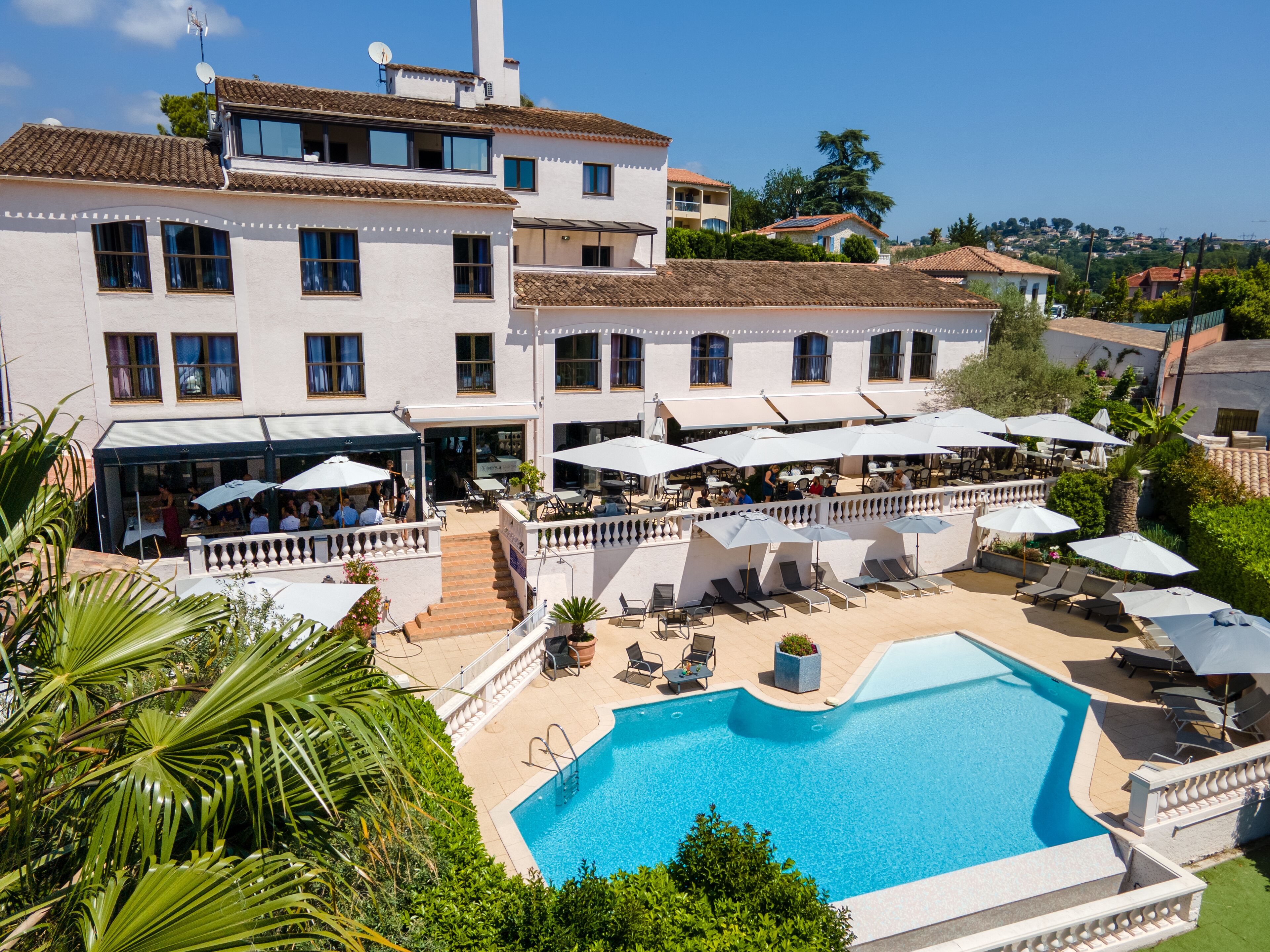 Facciata della struttura