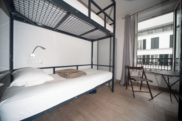 In-room safe, desk, soundproofing, rollaway beds