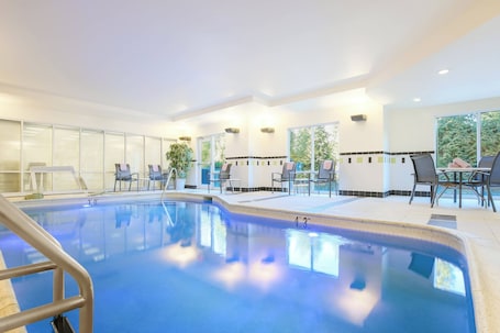 Una piscina techada