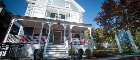 Fassade der Unterkunft