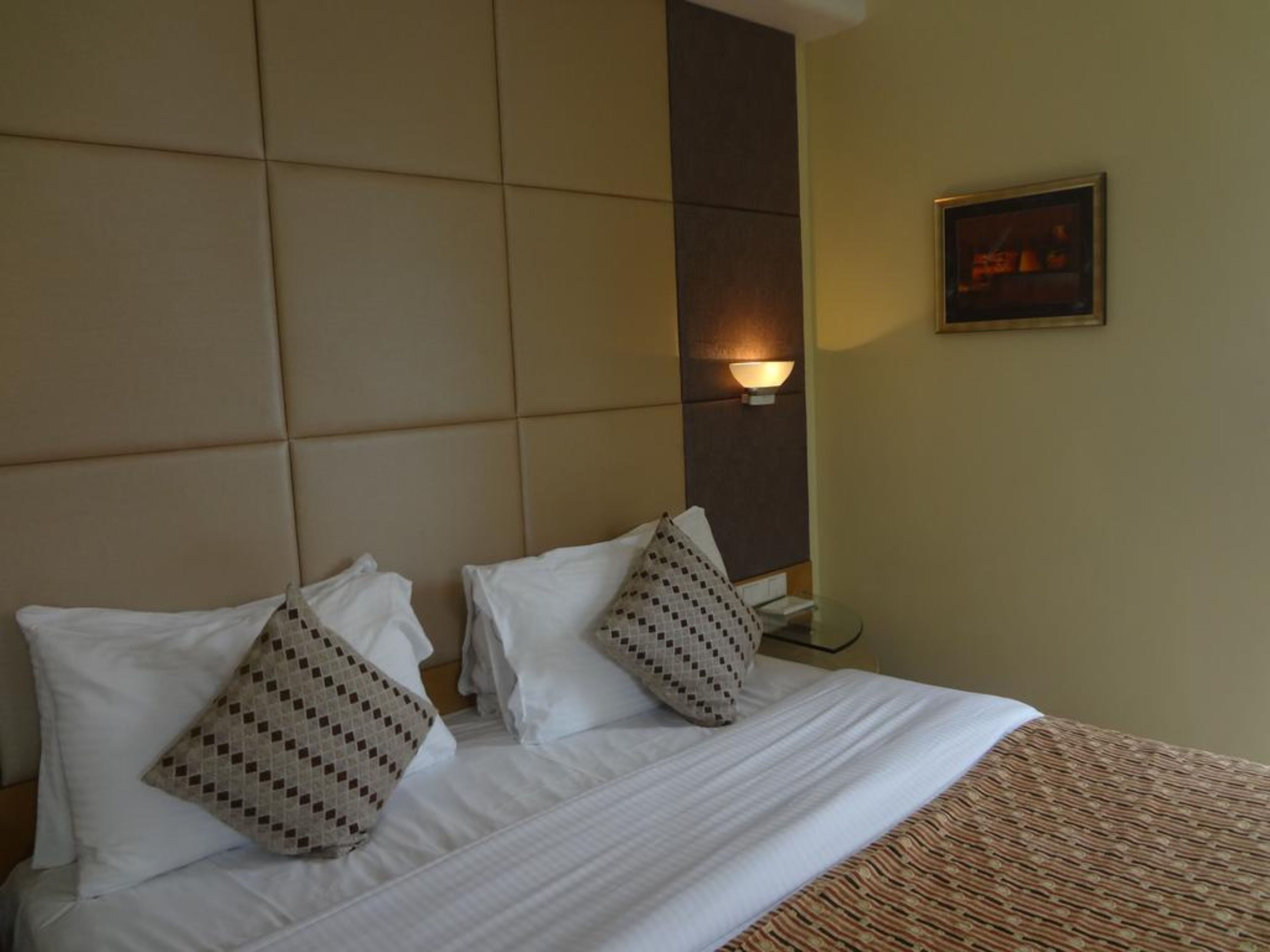 superior double or twin room | in-room safe, desk, laptop workspace, blackout curtains