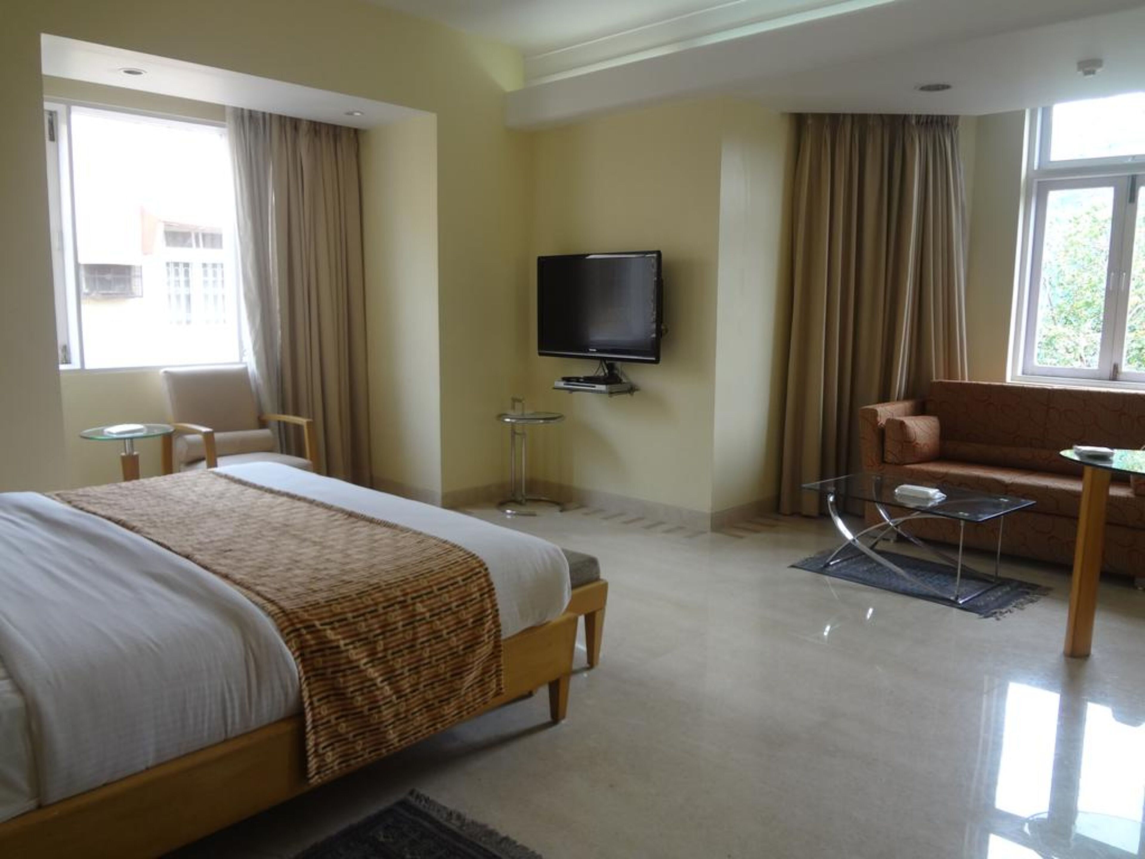 superior double or twin room | view from room