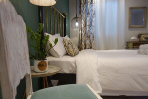 Double Room | In-room safe, soundproofing, free WiFi - Hotel Ganimede (Delphi)