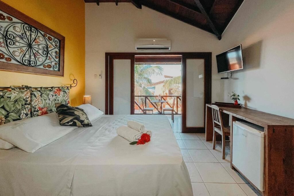 Minibar, wifi gratis y ropa de cama 