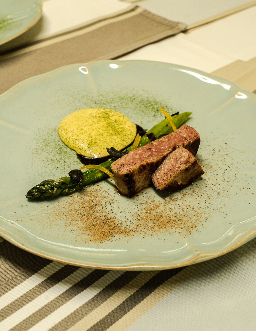 lunch and dinner served, local cuisine