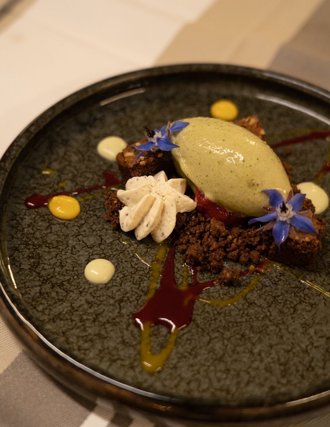 lunch and dinner served, local cuisine