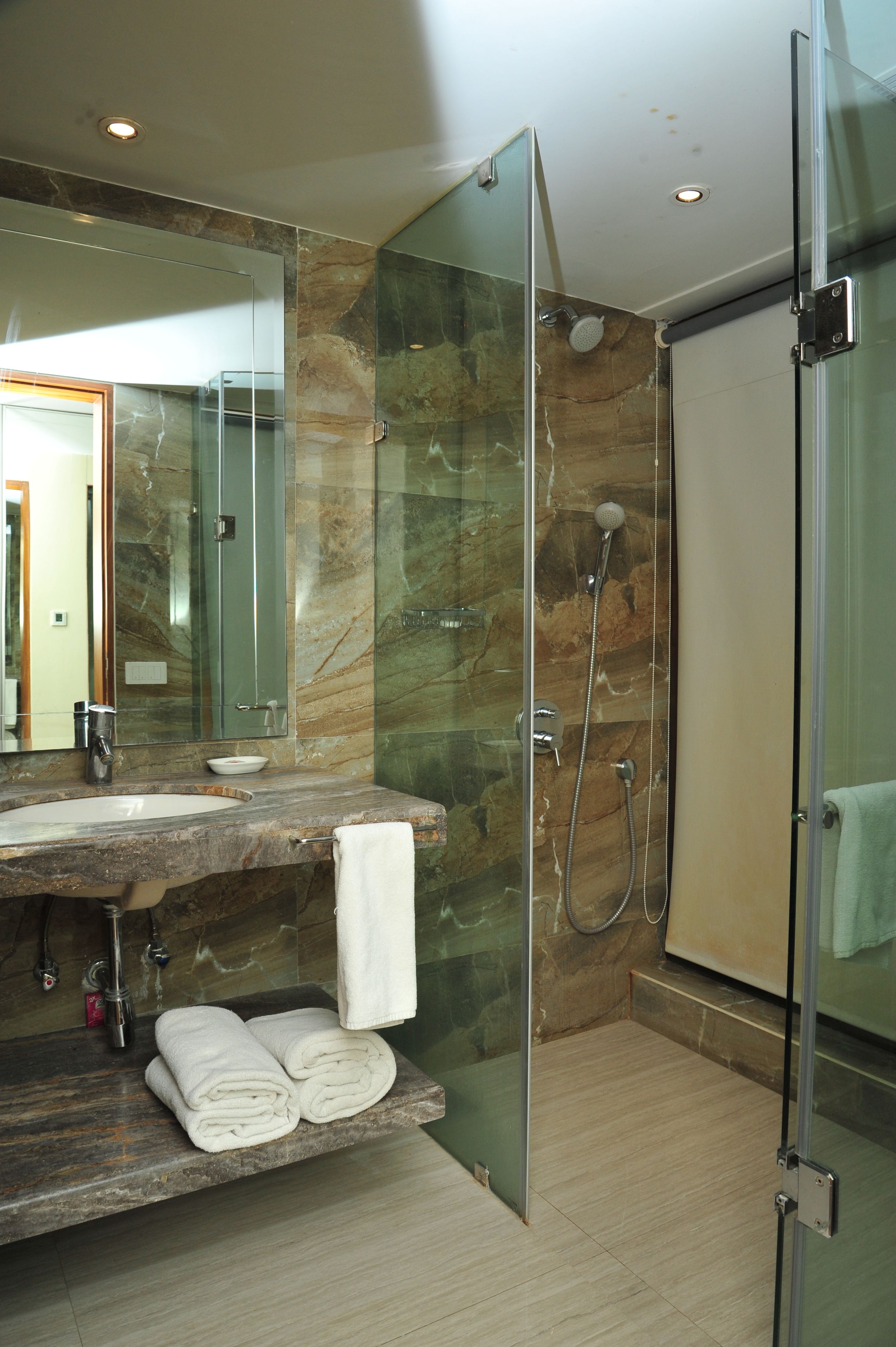 Deluxe Room | Bathroom | Shower, free toiletries, hair dryer, bathrobes