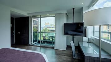 Superior-Doppelzimmer, Balkon | Blick von der Unterkunft