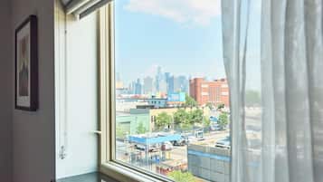 Standard Room, 2 Double Beds | City view