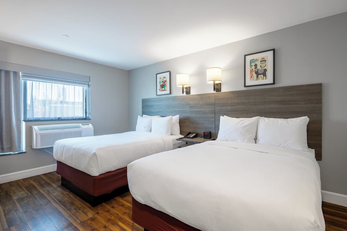 Hypo-allergenic bedding, individually decorated, individually furnished