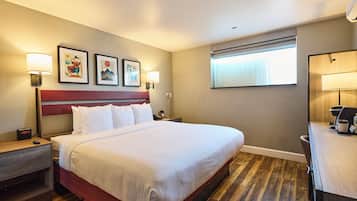 Hypo-allergenic bedding, individually decorated, individually furnished