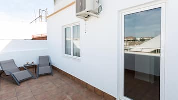 Chambre Double Supérieure, terrasse | Balcon