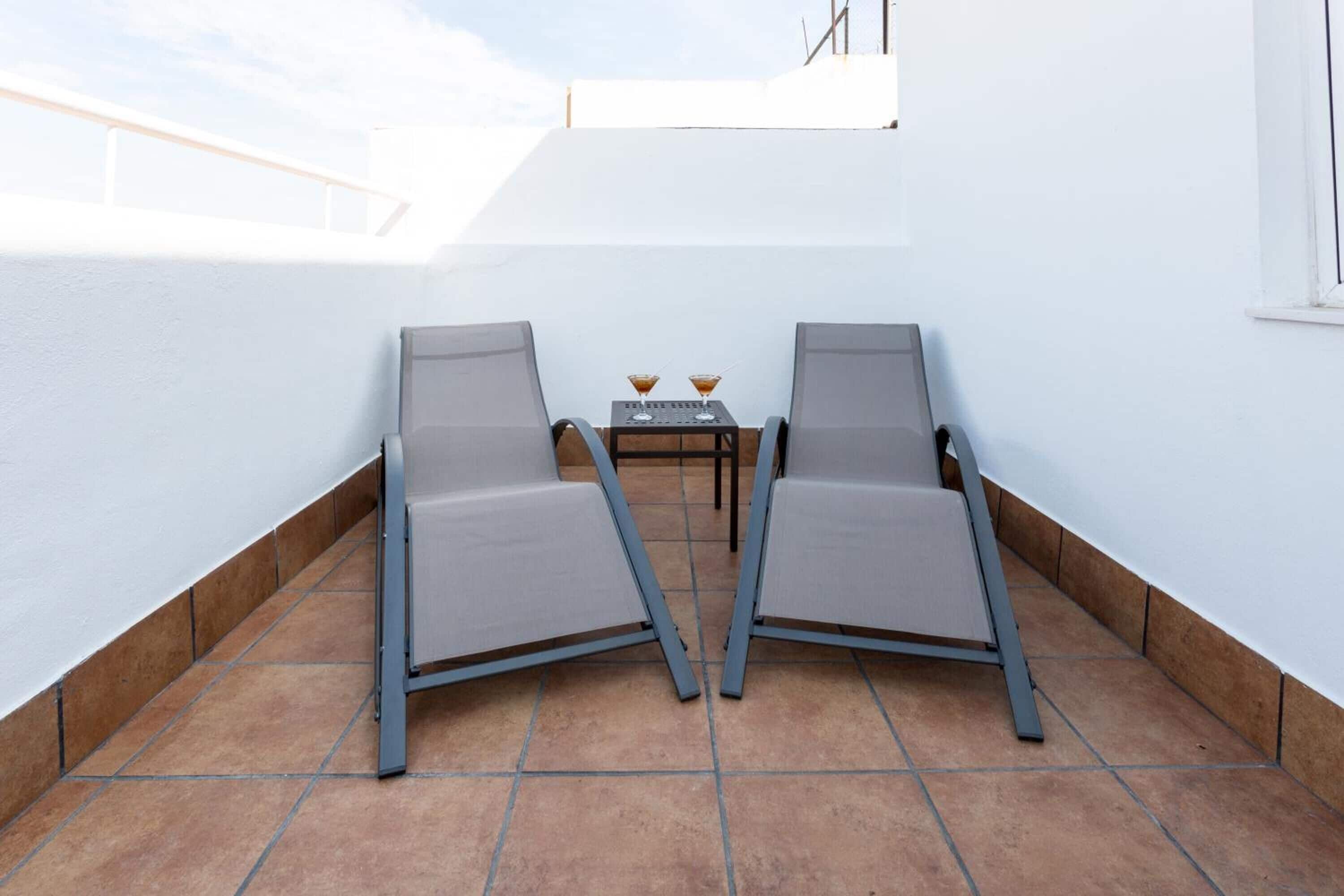 Habitación doble superior, Terraza | Balcón