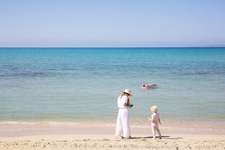 Beach nearby, white sand