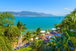 Blick von der Unterkunft