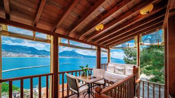 Vue depuis le balcon