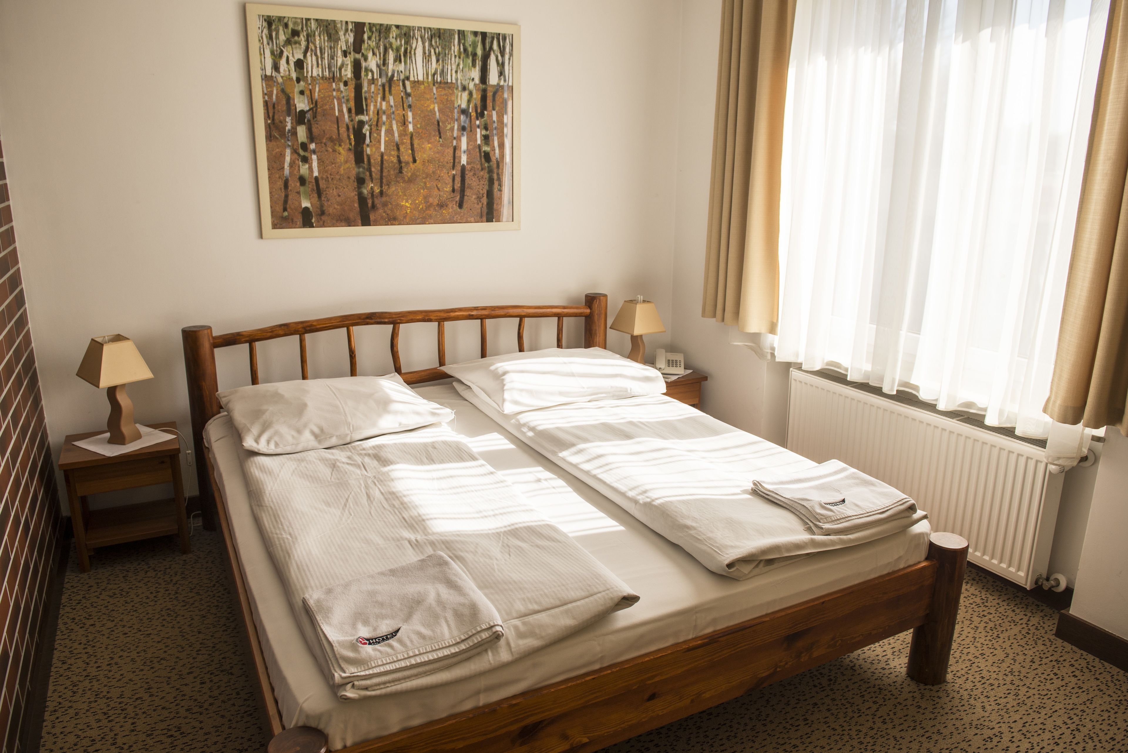 standard double room single use, private bathroom | 4 bedrooms, egyptian cotton sheets, premium bedding, blackout curtains