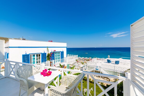 Panoramic Room, 1 Bedroom, Balcony, Sea View | Balcony