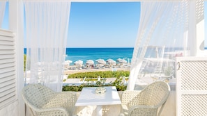 Honey & Almond Double Room Sea View | Vue de la chambre