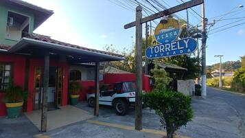 Entrada de la propiedad