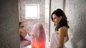 غرف معالجة الأزواج، ساونا، حوض استحمام ساخن، علاجات للجسم