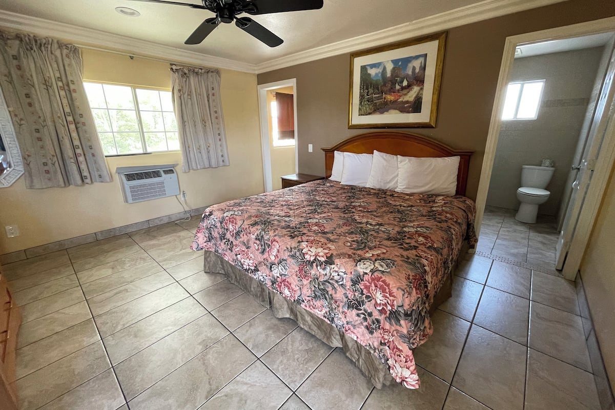 Deluxe Room, 1 King Bed, Kitchenette | Iron/ironing board, free WiFi, bed sheets, wheelchair access