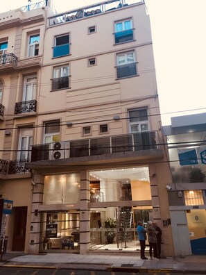 Façade de l’hébergement