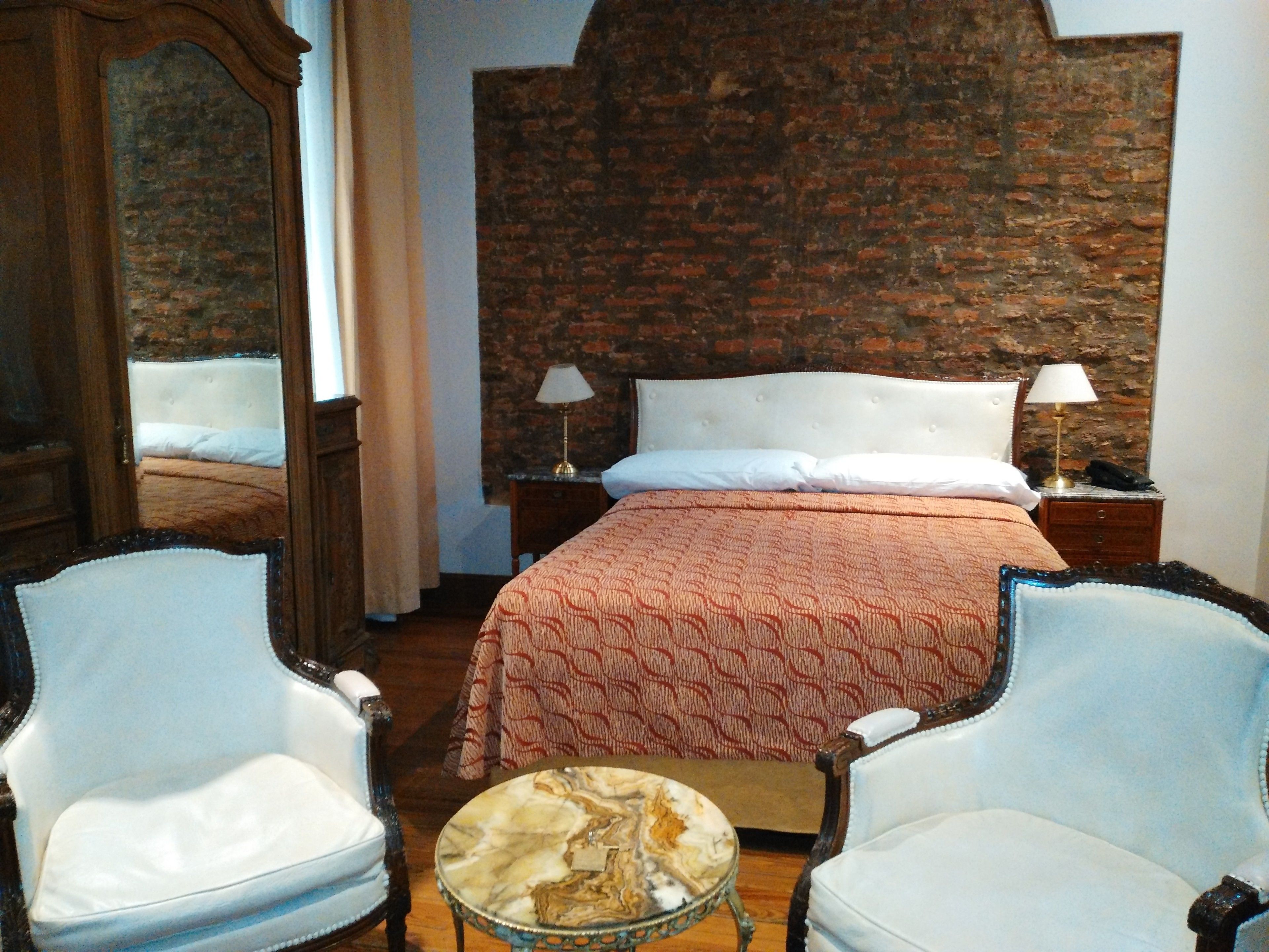 pillow-top beds, in-room safe, individually decorated