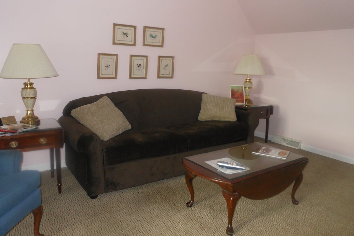 1 bedroom, individually decorated, individually furnished, desk