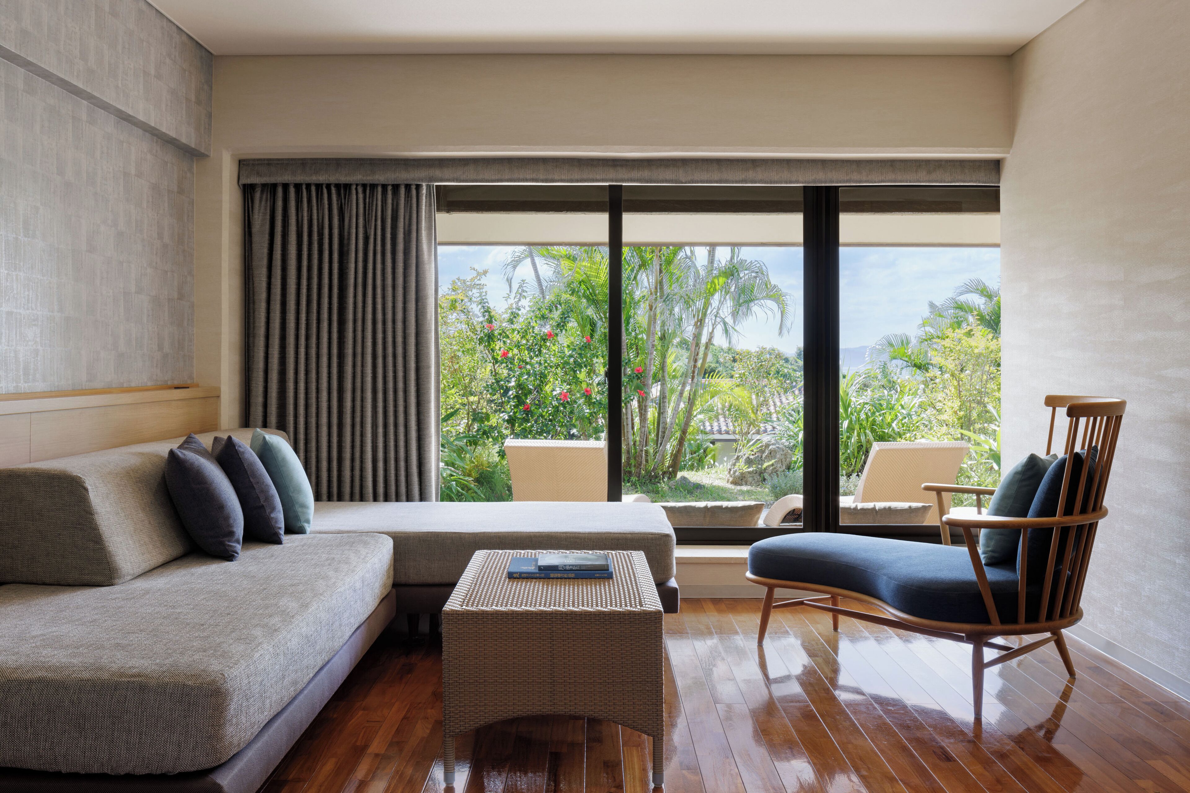 garden terrace deluxe | 1 bedroom, down duvets, in-room safe, blackout curtains