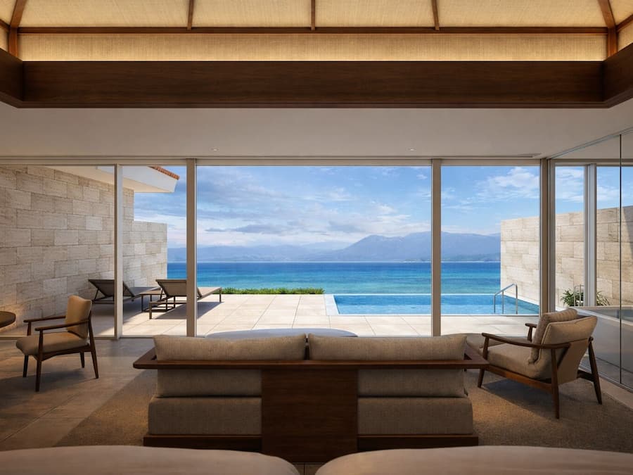 Chambre Luxe, non-fumeur, vue océan (Oceanfront Pool Villa, King)