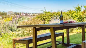 Outdoor dining - Victor Apartments (McCracken)