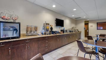 Free continental breakfast