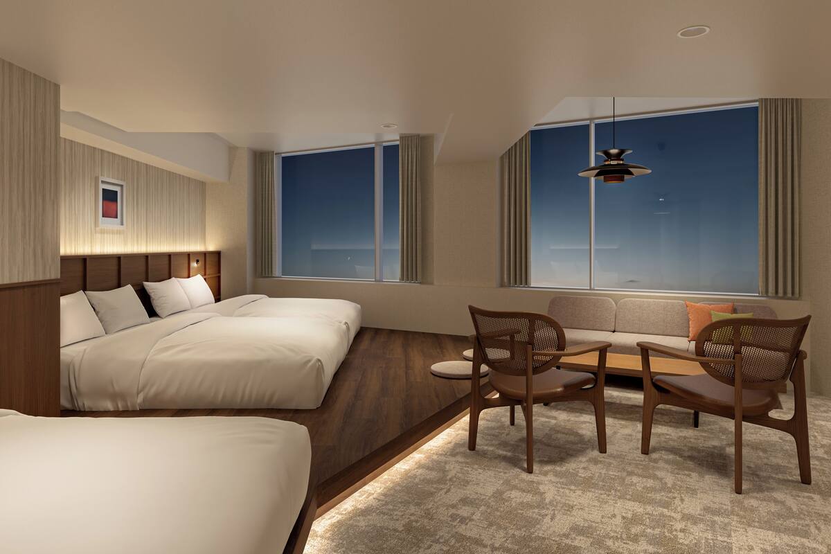 Family Suite, Multiple Beds, Non Smoking, City View | 1 bedroom, premium bedding, in-room safe, laptop workspace