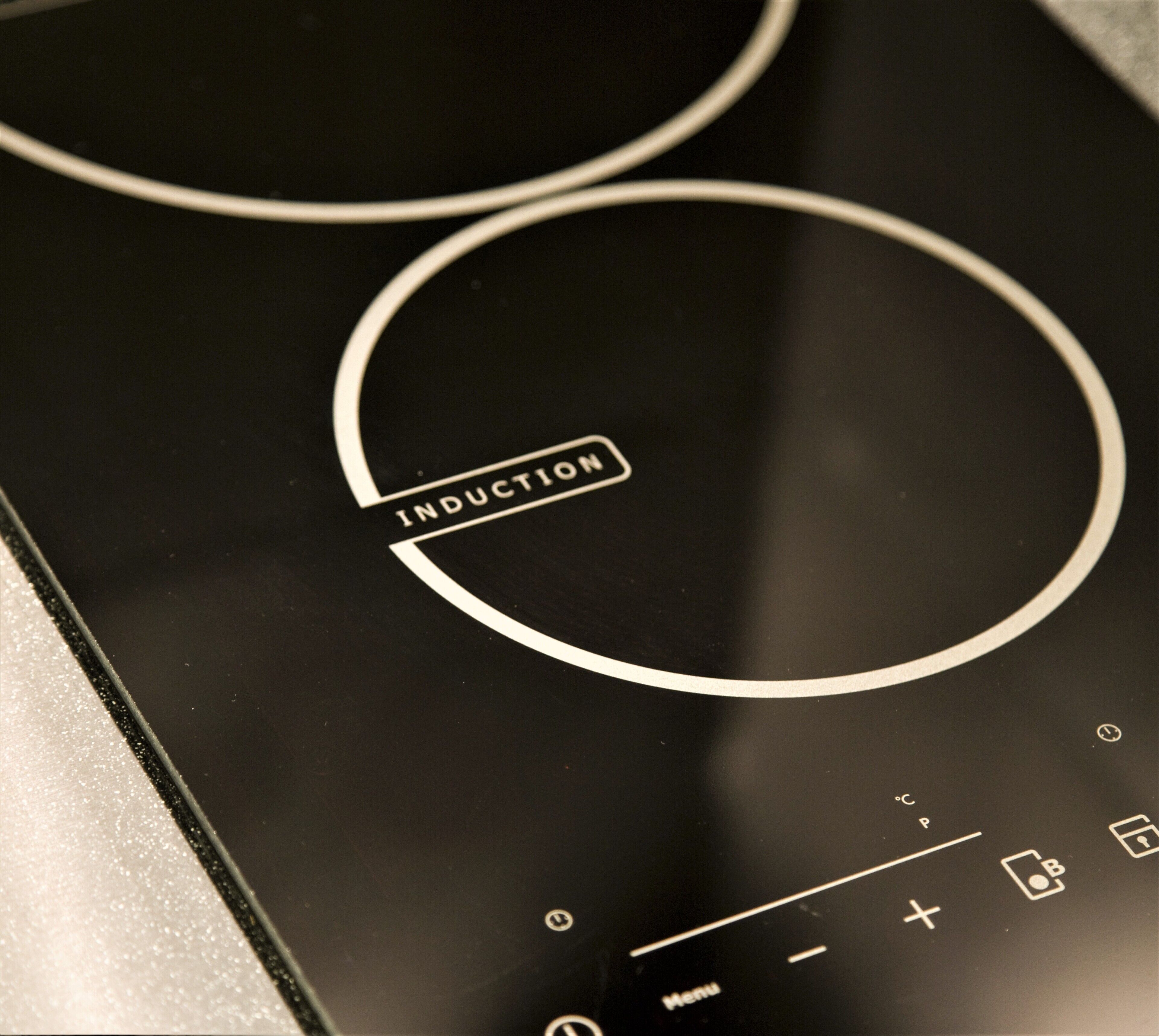 full-sized fridge, microwave, stovetop, espresso maker