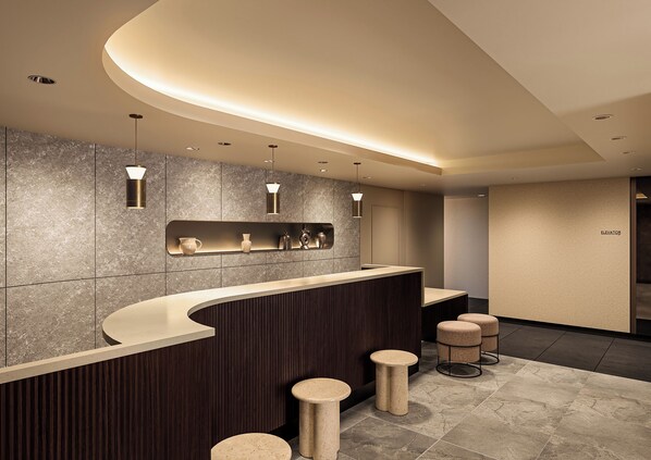Reception - Residential Hotel B:CONTE Asakusa (Tokyo)