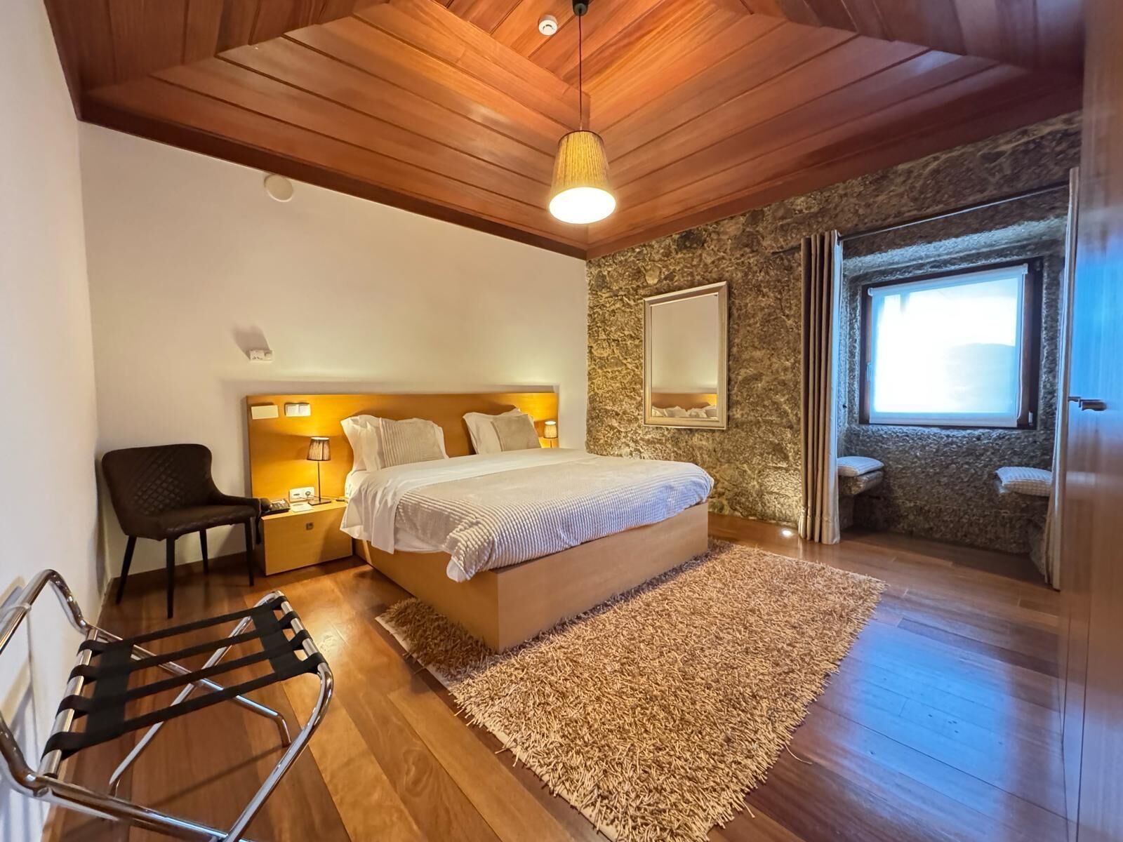 superior double room, jetted tub | 1 bedroom, premium bedding, desk, blackout curtains