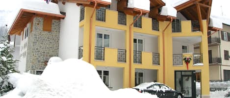 Fassade der Unterkunft