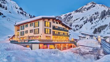 Voorkant van accommodatie