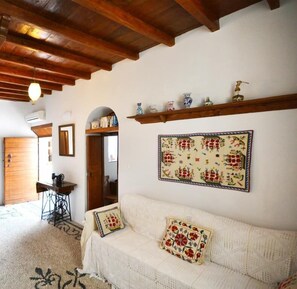 House, 2 Bedrooms | Living area | Flat-screen TV - CasaLindos (Rhodes)