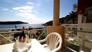 Chambre Double, terrasse, vue mer | Balcon