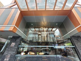 Entrada de la propiedad