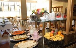 Café da manhã, almoço e jantar