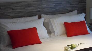 Pillow-top beds, in-room safe, blackout curtains, iron/ironing board