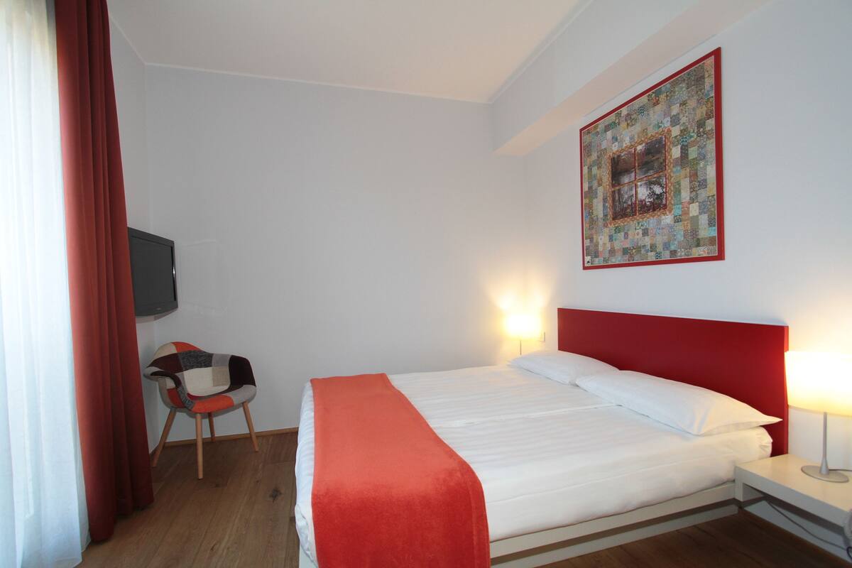 Comfort-Doppelzimmer zur Einzelnutzung, 1 Schlafzimmer | Hochwertige Bettwaren, Daunenbettdecken, Select-Comfort-Betten, Minibar